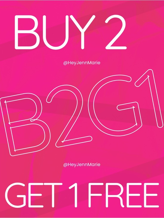 Other - Buy 2 items $15 or less and get 1 FREE